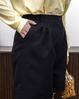Bermuda taille haute