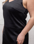 Elegant dress with straps