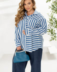 Linen striped shirt - Twiggy Shop