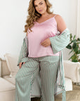 Копринена Three-piece pajama set - Twiggy Shop