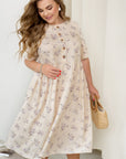 Cotton floral dress - Twiggy Shop