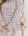 Linen striped shirt - Twiggy Shop