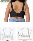 Sujetador sin costuras en tallas grandes L–6XL