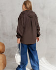 Hooded jacket with pockets - Twiggy Shop