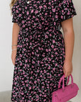 Cotton floral dress - Twiggy Shop