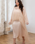 Асиметрична наметка от лека viscose и polyester, модел YR, с елегантен дизайн и свободен крой, изображение 265_2.jpg