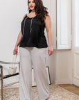 Elegant women’s tank top with straps YR, polyester и elastane, White цвят, подходящ за ежедневна носия.