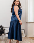 Elegant women’s tank top with a V-neckline от марка YR, polyester и elastane, Black цвят, подходящ за ежедневна носия.