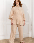 Cotton muslin pajama set - Twiggy Shop
