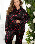 Копринена Shirt and pants pajama set - Twiggy Shop