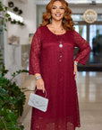 Lace Midi Dress