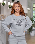 Knit Set with Lettering