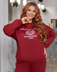 Knit Set with Lettering