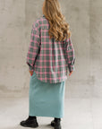 Oversized checkered shirt - Twiggy Shop