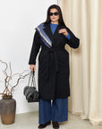 Cappotto lungo con cintura