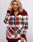 Quilted set with a checkered top - Twiggy Shop