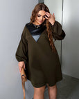 Short suede dress - Twiggy Shop