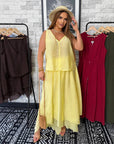 Elegantes Set aus Bluse und Rock