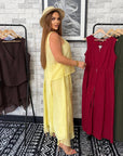 Elegantes Set aus Bluse und Rock