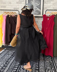 Elegant blouse and skirt set