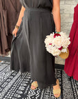 Elegant blouse and skirt set