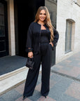 Bomber jacket and trouser set with mesh, polyester, viscose and lycra, stylish and comfortable sporty clothing.