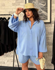 Cotton shorts set