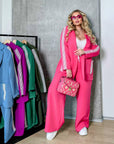 Two-piece set with pockets, made from polyester, viscose and spandex, for up to 48 hours of wear, image IMG_0502.jpg