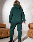 Cardigan court duveteux avec ceinture