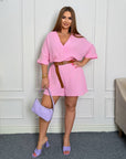 Short muslin romper
