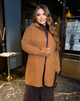 Cashmere coat with a hood - Twiggy Shop