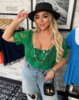 Mesh blouse
