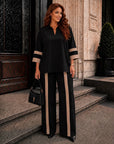 Set with wide-leg trousers made from polyester, viscose and spandex, image IMG_0820.jpg.
