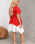 Short summer dress от polyester, Whiteа и лека, с летен дизайн, подходяща за топли дни.