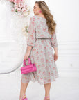 Лека chiffonова рокля YR на Twiggy Shop с фини Sleeveи и елегантен дизайн, подходяща за летни дни.