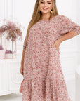 Chiffon floral dress - Twiggy Shop