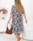 Chiffon floral dress - Twiggy Shop