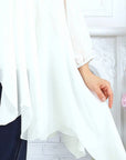 Elegant chiffon dress with a cape made from viscose and polyester, stylish women's set, suitable for special occasions.