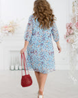Свободна Chiffon dress на марка YR, с лека и елегантна кройка, изработена от viscose и polyester.