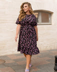 Soft floral dress - Twiggy Shop