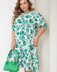 Cotton floral dress - Twiggy Shop