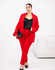 Business set with a blouse - Twiggy Shop