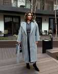 Warm belted coat - Twiggy Shop