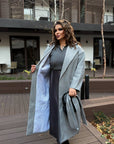 Warm belted coat - Twiggy Shop