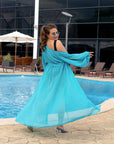 One-piece swimsuit от polyester с ярък дизайн, подходящ за плаж и плуване, изображение на бански от марка Composition.