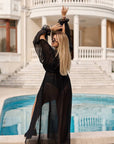 Two-piece swimsuit от polyester, подходящ за плаж и водни спортове, с ярки цветове и моден дизайн.