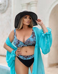 Two-piece swimsuit от polyester, модел с ярки цветове и модерен дизайн за плаж и басейн.