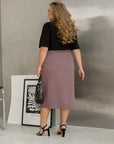 Midi-length skirt - Twiggy Shop
