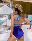 One-piece swimsuit от polyester, модел на марка Composition, показан върху White фон, подходящ за плаж и плуване.