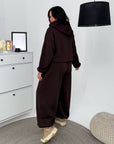 Hooded knit set, composed of 60% cotton, 35% polyester and 5% elastane, image IMG_1959.